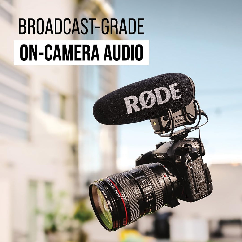 RÃDE VideoMic Pro+ Premium On-Camera Shotgun Microphone with High-Pass
