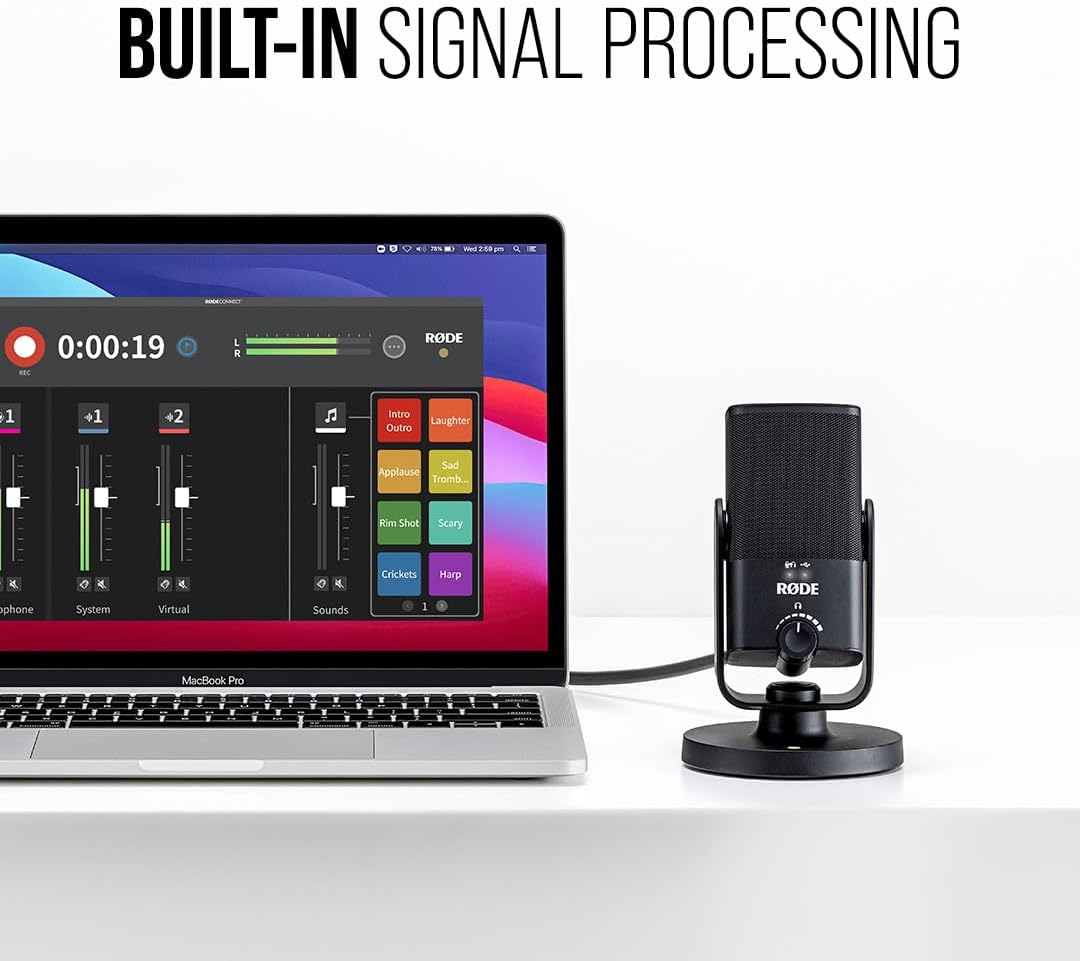RÃDE NT-USB Mini Studio-Quality USB Condenser Microphone