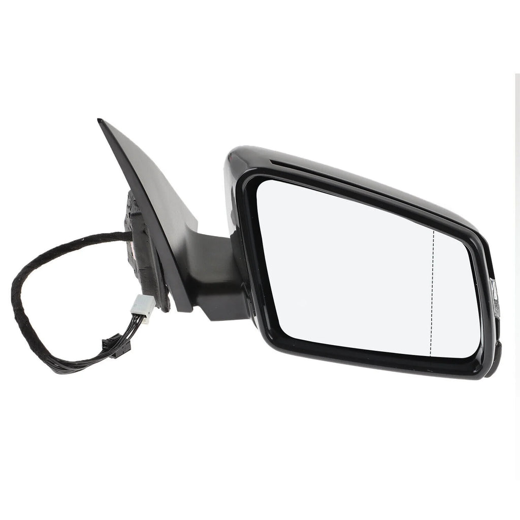 Right Passenger Mirror With Puddle Light Power Fold Benz C250 C300 C350