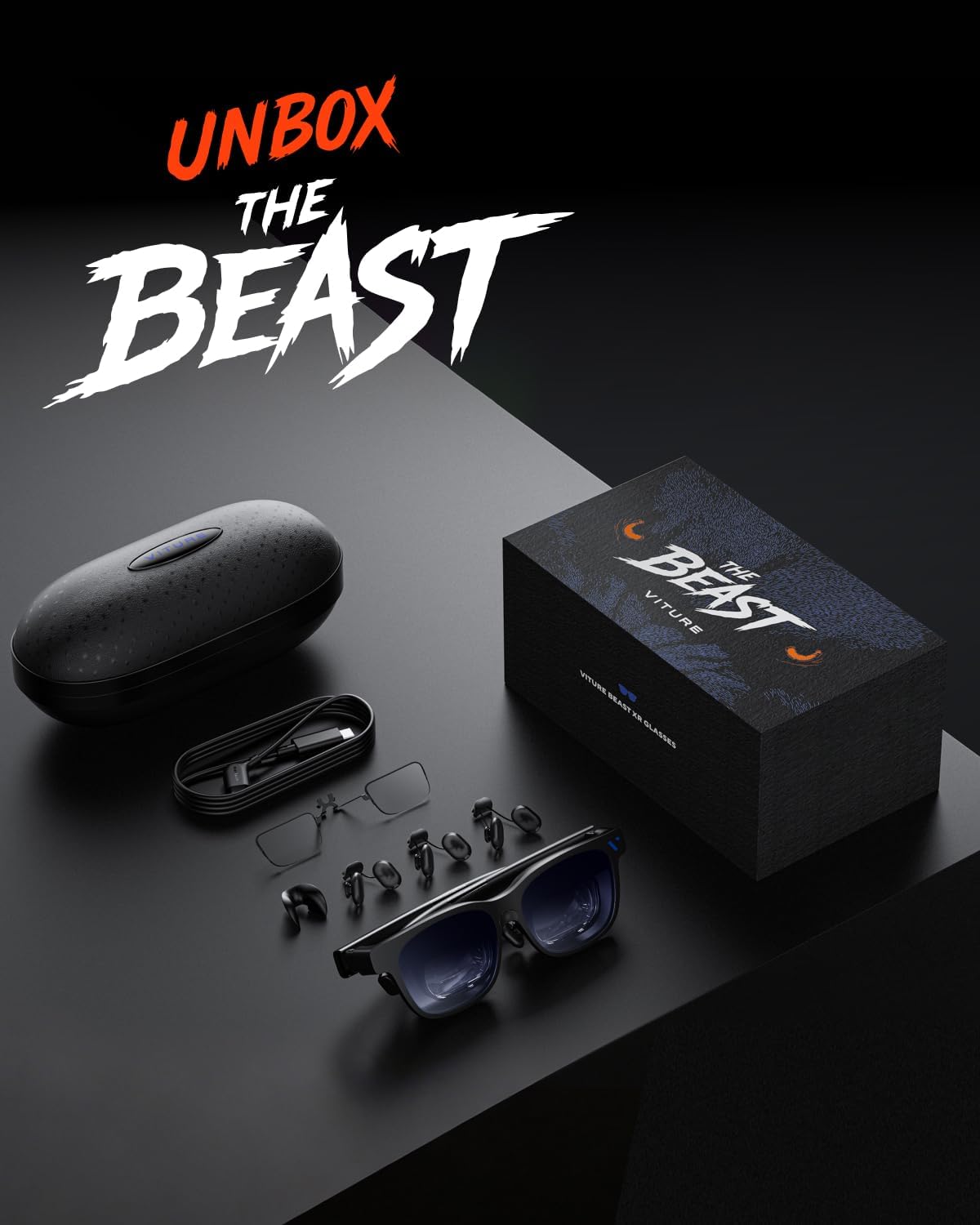VITURE Beast XR/AR Glasses: Biggest. Boldest. Smartest. 174" 1200p, 58Â°FOV