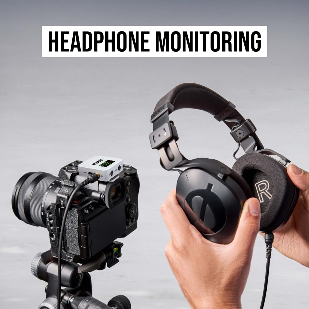 RÃDE Wireless GO (Gen 3) (2 TX + 1 RX + Charging Case), 32-Bit Float