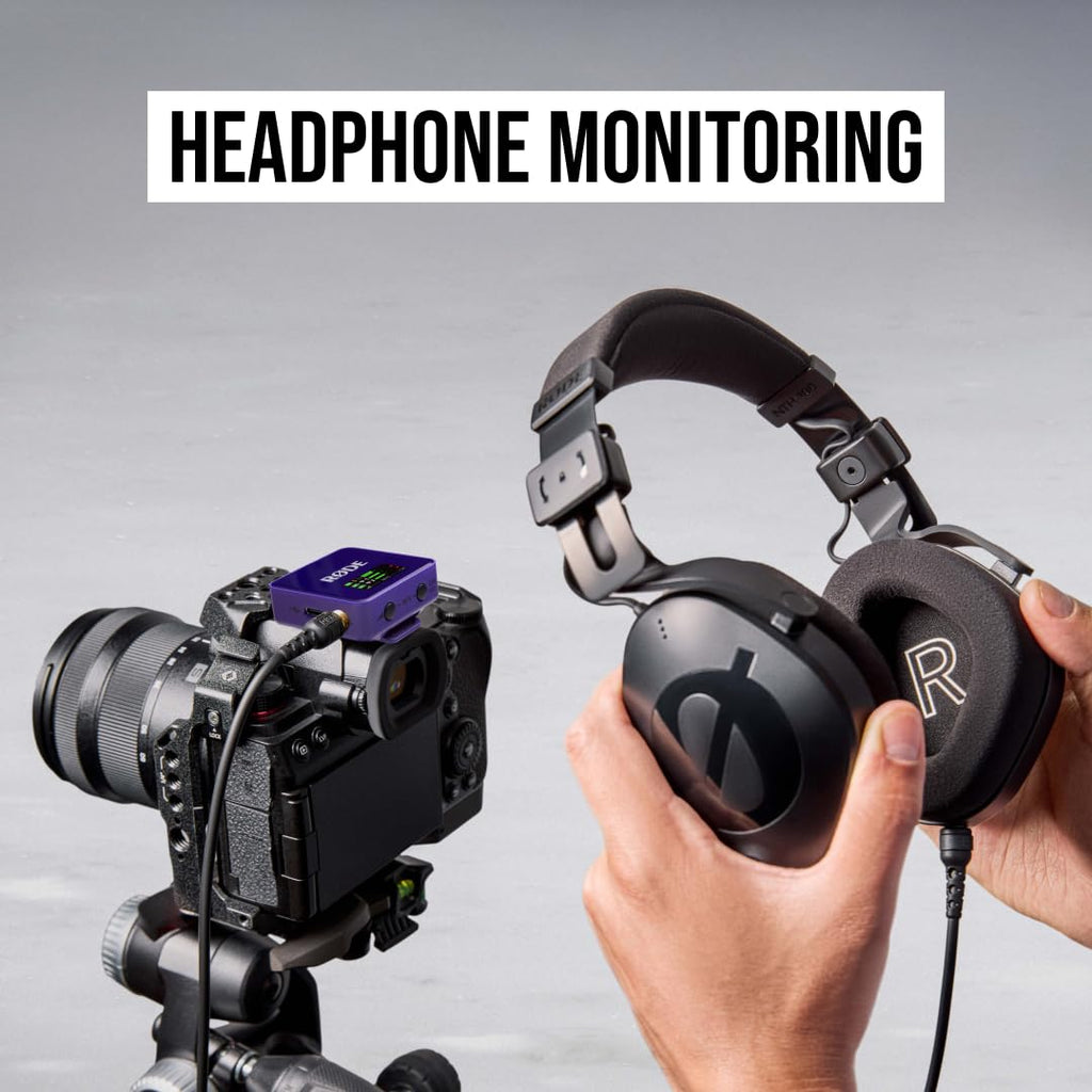 RÃDE Wireless GO (Gen 3) (2 TX + 1 RX + Charging Case), 32-Bit Float