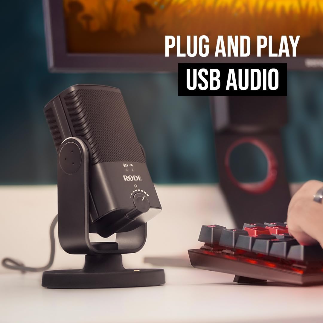 RÃDE NT-USB Mini Studio-Quality USB Condenser Microphone