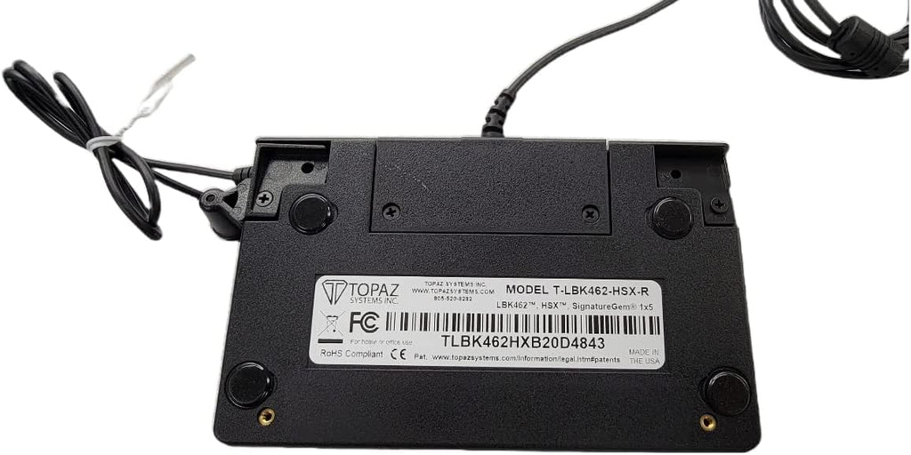 Topaz Systems High-Performance USB, Citrix Ready SignatureGem Signature Pad T-LBK462-HSX-R (Renewed)