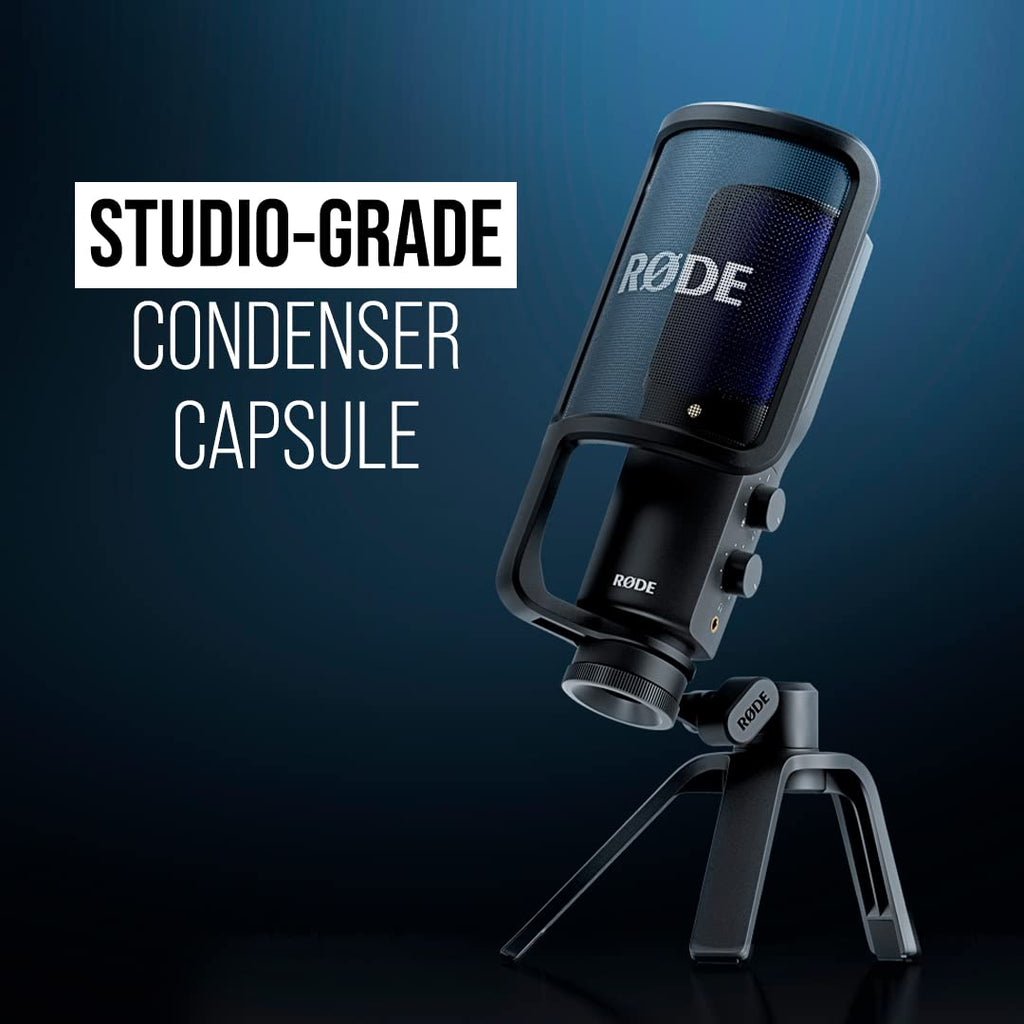 RÃDE NT-USB Mini Studio-Quality USB Condenser Microphone