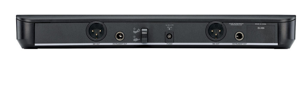 Shure BLX288/PG58 Dual Wireless Vocal System - H10 Band
