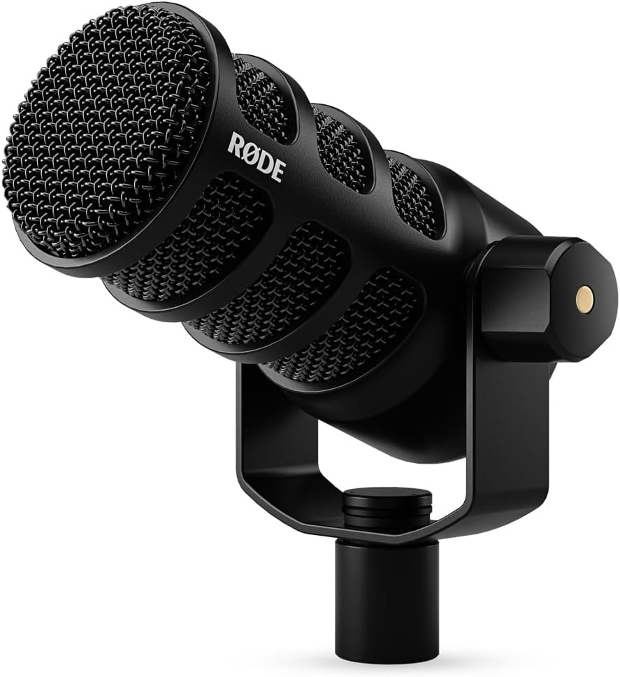 RÃDE PodMic USB Dynamic Broadcast Microphone, XLR + USB-C