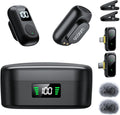 occiam Mini Lavalier Microphone for iPhone & Android Wireless Microphone
