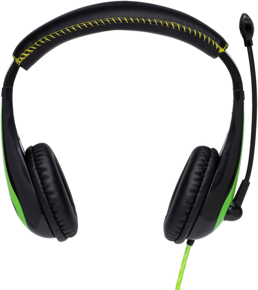 Avid Products AE-36 Headset in Green with Adjustable Boom Microphone for School, Classroom, Education, Testing and Assessment (100 Pack)