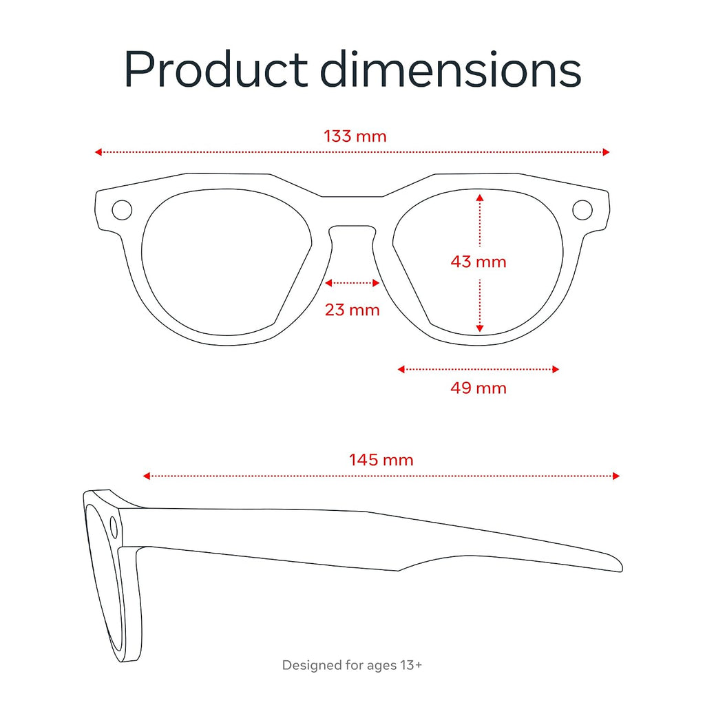 Meta Oakley HSTN Smart AI Glasses Clear, Transitions Grey