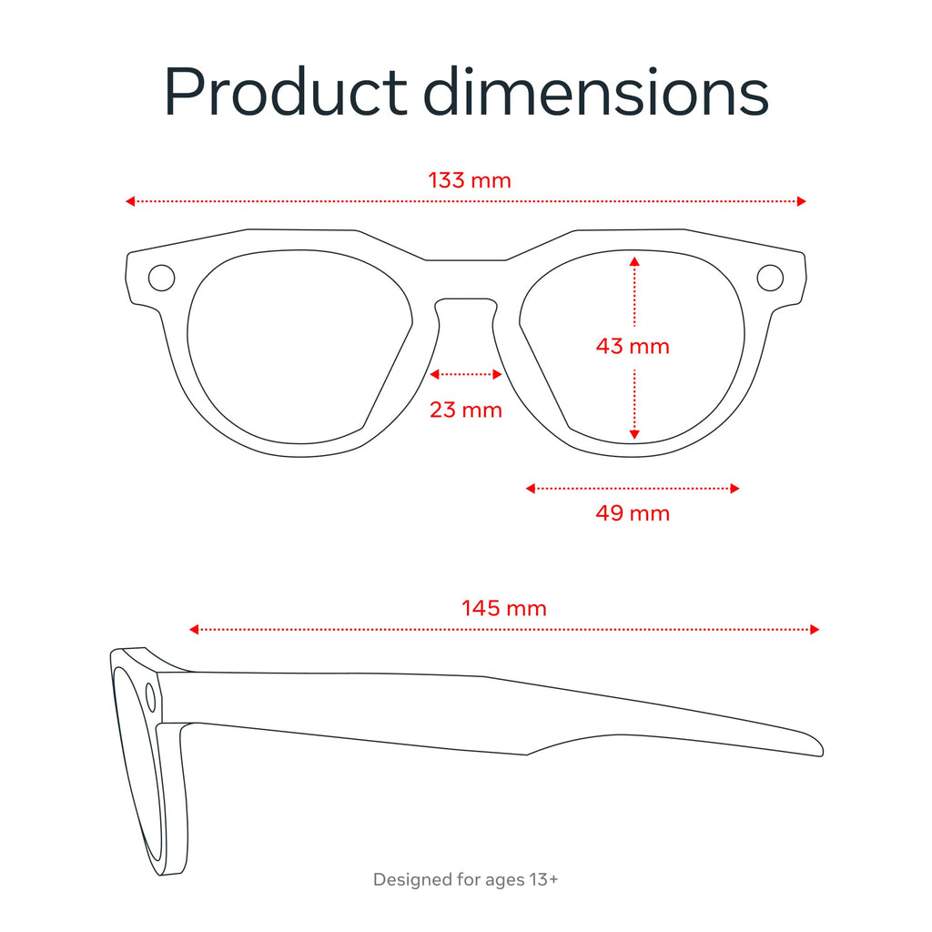Meta Oakley HSTN Smart AI Glasses Clear, Transitions Grey