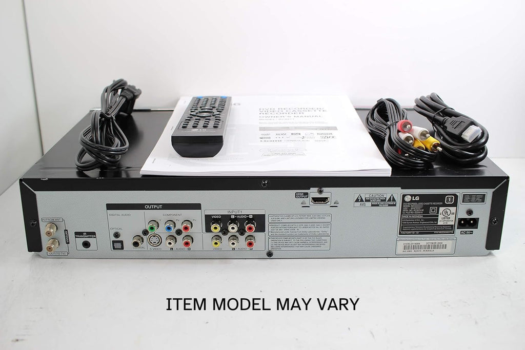 LG VHS to DVD Recorder VCR Combo w/ Remote, HDMI (Renewed)
