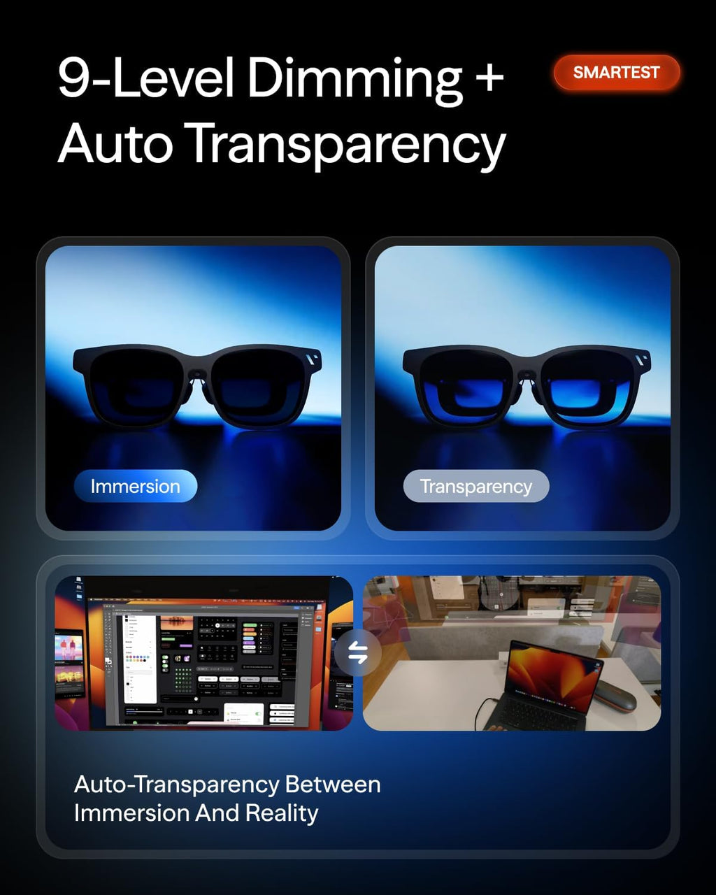 VITURE Beast XR/AR Glasses: Biggest. Boldest. Smartest. 174" 1200p, 58Â°FOV
