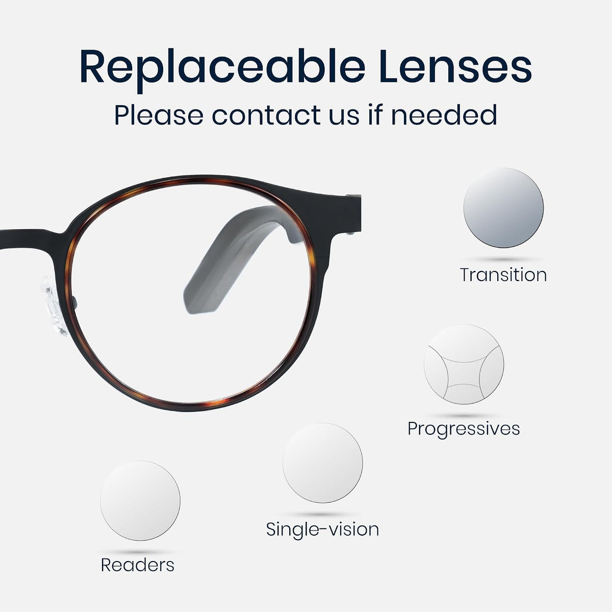 AI Smart Glasses with Real-Time Translation & Meeting Transcription Titanium Frame, Bluetooth Open-Ear Audio, Voice Recording, No Camera Privacy-First, ChatGPT & Gemini, 48H Battery,Black