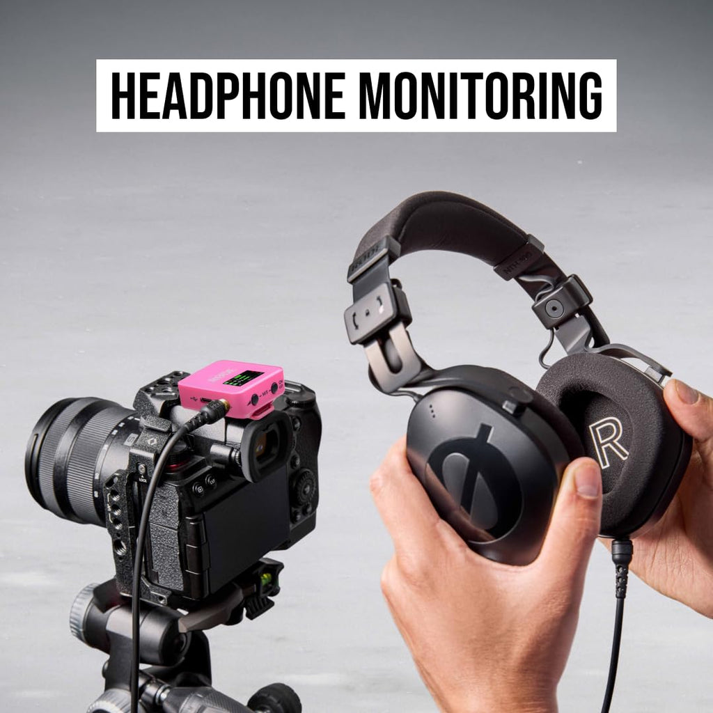 RÃDE Wireless GO (Gen 3) (2 TX + 1 RX + Charging Case), 32-Bit Float