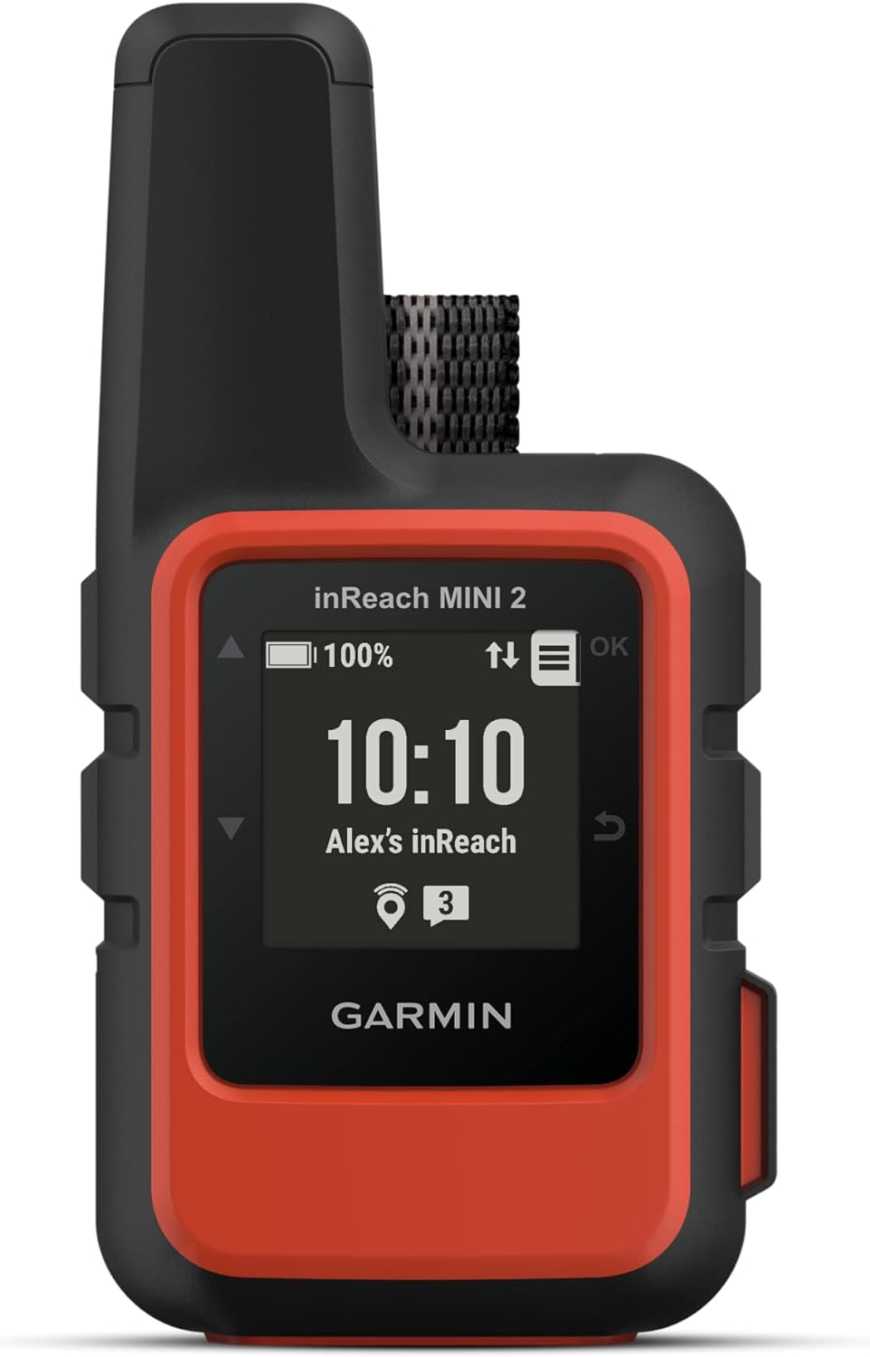 Garmin inReach Mini 2 SOS Satellite Communicator,Flame Red