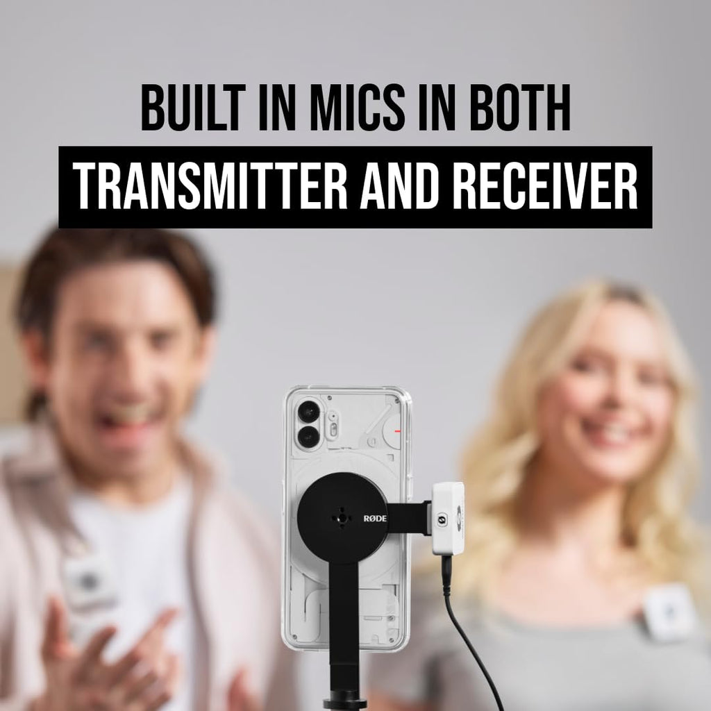RÃDE Wireless ME (2 TX + 1 RX + Charging Case), Ultra-Compact