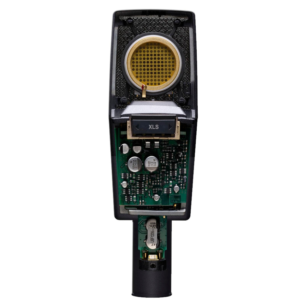 AKG Pro Audio C414XLS Pair Studio Grade Professional Large Diaphragm, Dual Capsule, Multi-Pattern, Vocal & Instrument Condenser Microphone with Aluminum Carrying Case. XLR Connector. Gray with Gold.