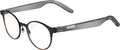 AI Smart Glasses with Real-Time Translation & Meeting Transcription Titanium Frame, Bluetooth Open-Ear Audio, Voice Recording, No Camera Privacy-First, ChatGPT & Gemini, 48H Battery,Black