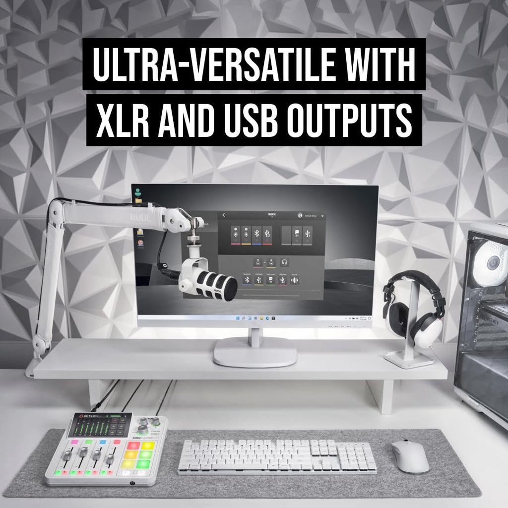 RÃDE PodMic USB Dynamic Broadcast Microphone, XLR + USB-C