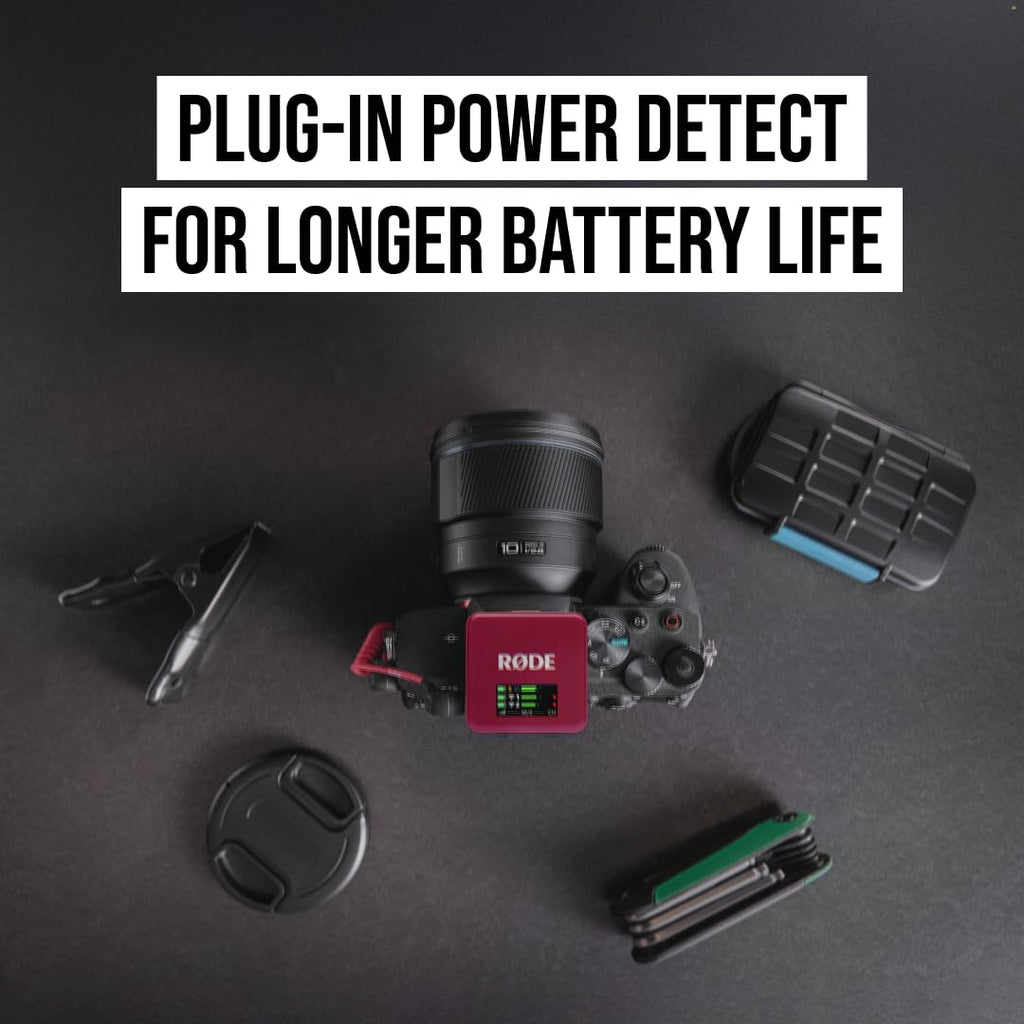 RÃDE Wireless GO (Gen 3) (2 TX + 1 RX + Charging Case), 32-Bit Float