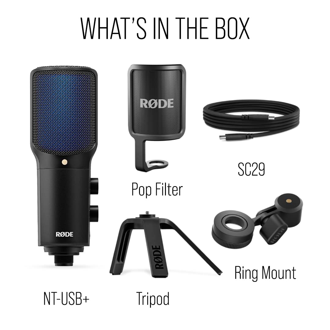 RÃDE NT-USB Mini Studio-Quality USB Condenser Microphone