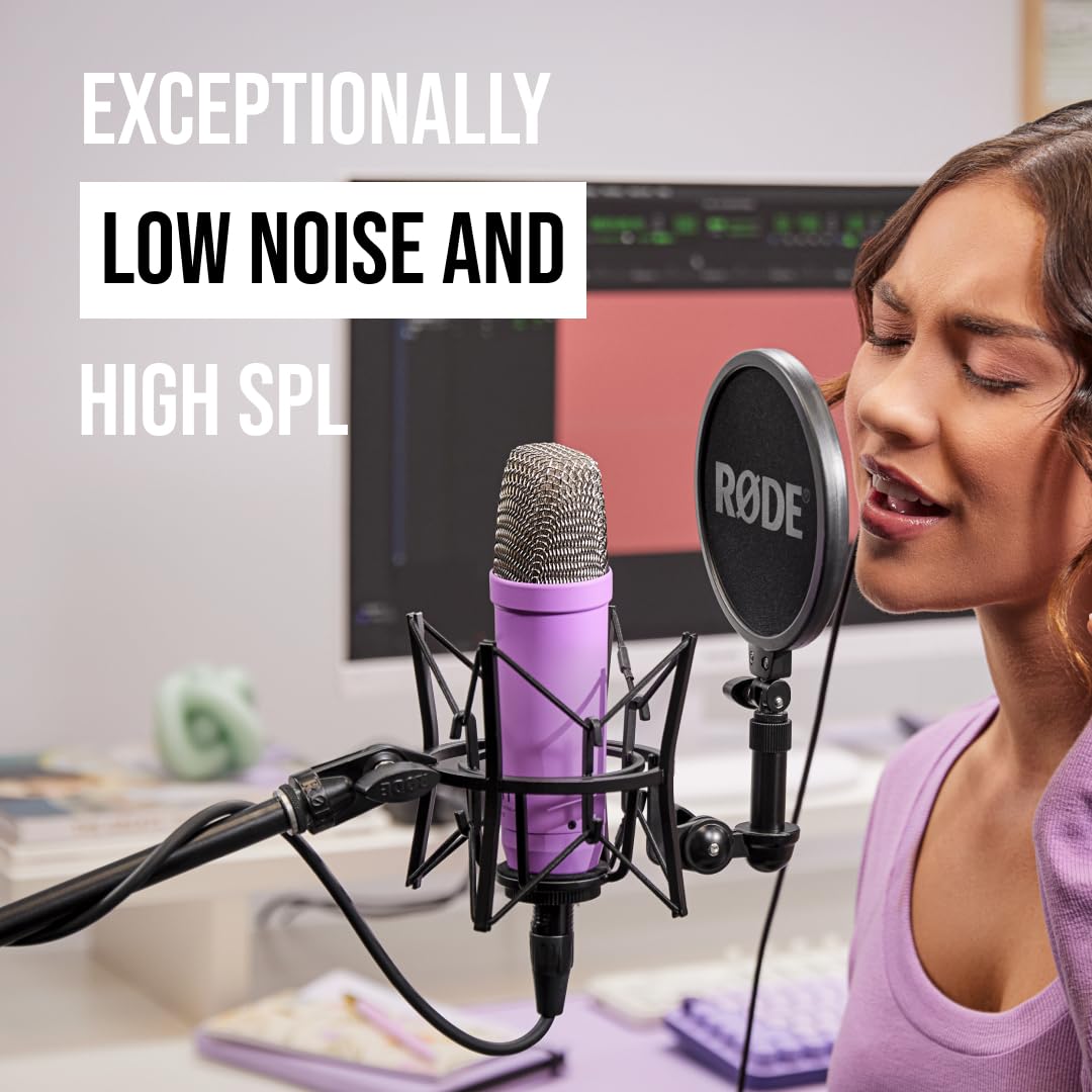 RÃDE NT1 Signature Series Studio Condenser Microphone, Black