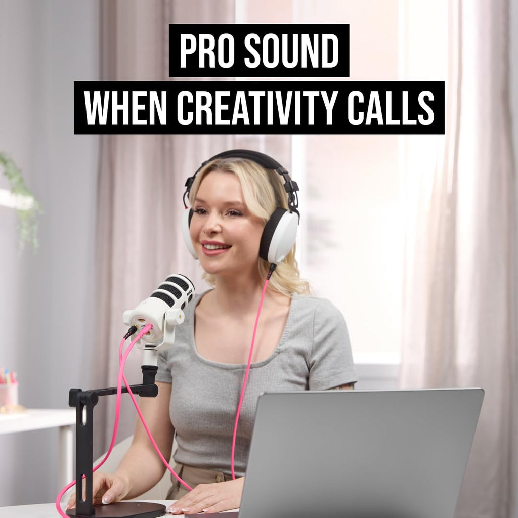 RÃDE PodMic USB Dynamic Broadcast Microphone, XLR + USB-C