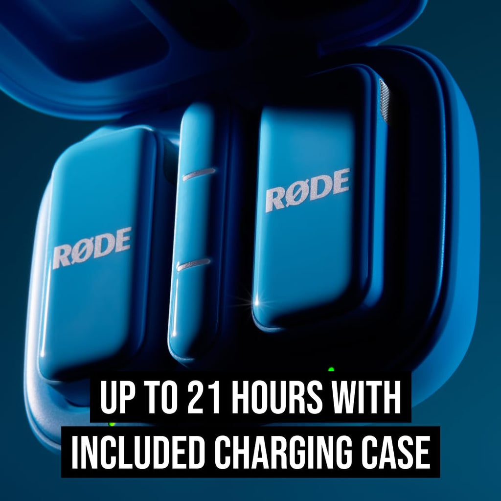 RÃDE Wireless Micro (2 Mics + Charging Case), USB-C for iPhone & Android