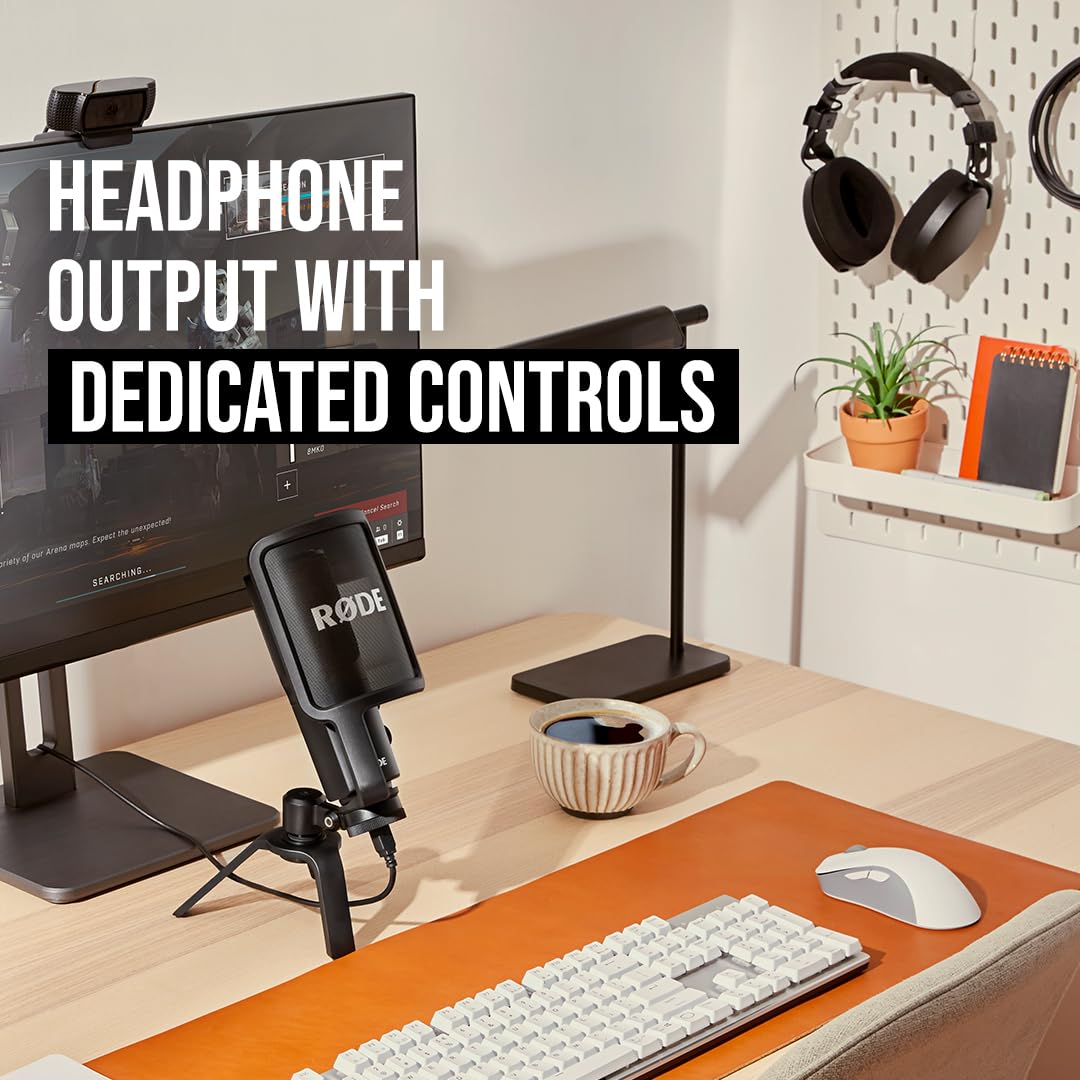 RÃDE NT-USB Mini Studio-Quality USB Condenser Microphone