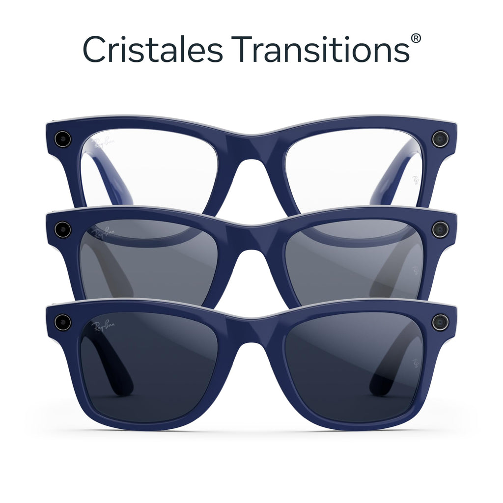 Meta Ray-Ban (Gen 2), Skyler, Shiny Mystic Violet | Smart AI Glasses for Men, Women â 2x Battery Life â 3K Ultra HD â 12 MP Camera, Audio, Video Recording â TransitionsÂ® Amethyst Lenses â Sunglasses