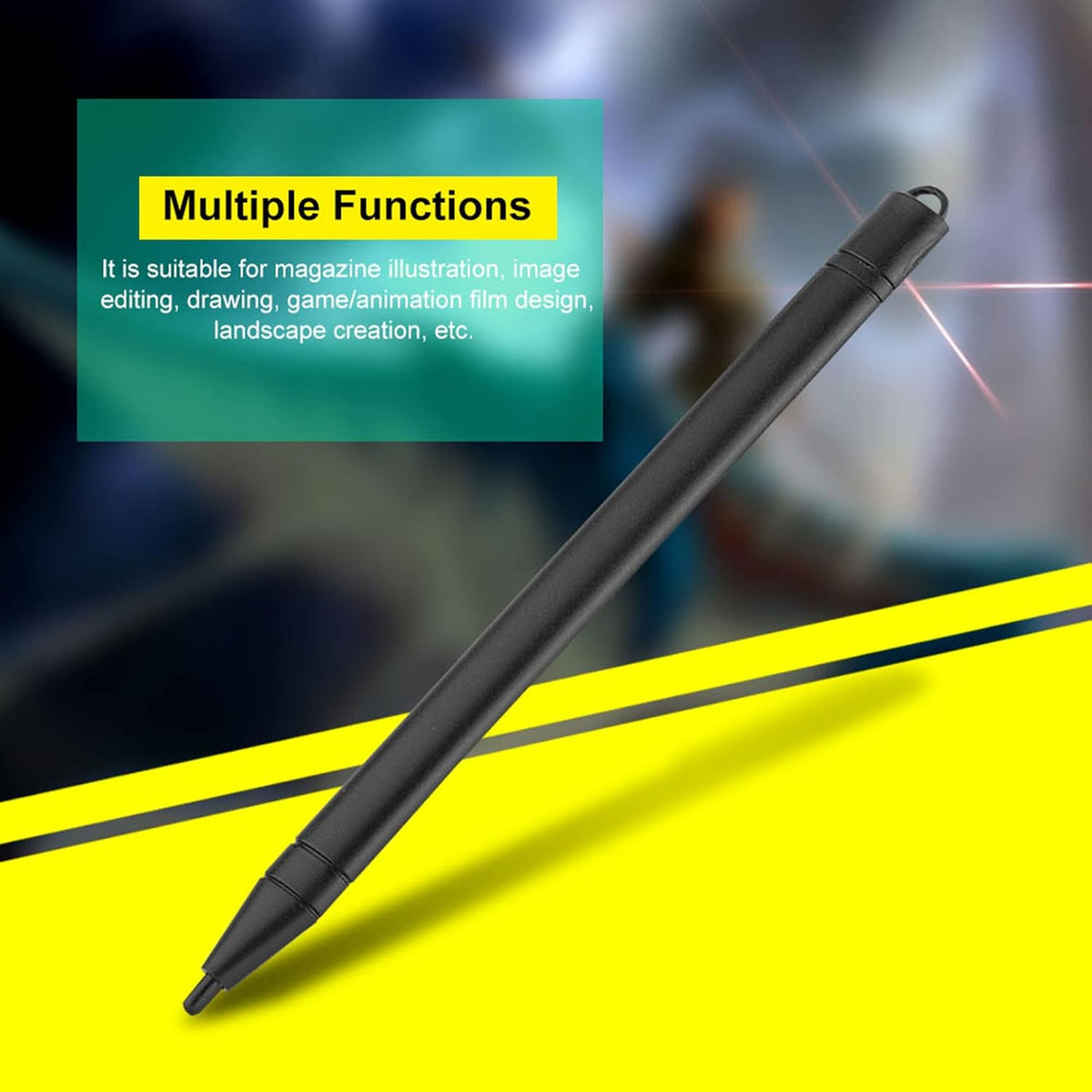 Pen Tablet 14Ã3Ã3 5 Pcs 8.5 12 LCD Pen for Touch Screens Professional Graphics Drawing Tablet Pen