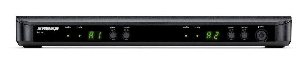 Shure BLX288/PG58 Dual Wireless Vocal System - H10 Band