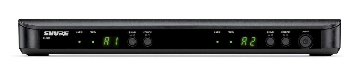 Shure BLX288/PG58 Dual Wireless Vocal System - H10 Band