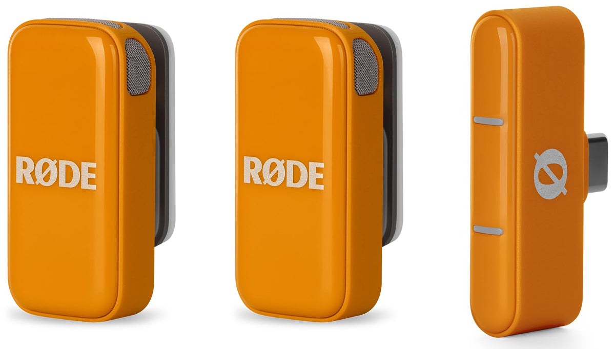 RÃDE Wireless Micro (2 Mics + Charging Case), USB-C for iPhone & Android