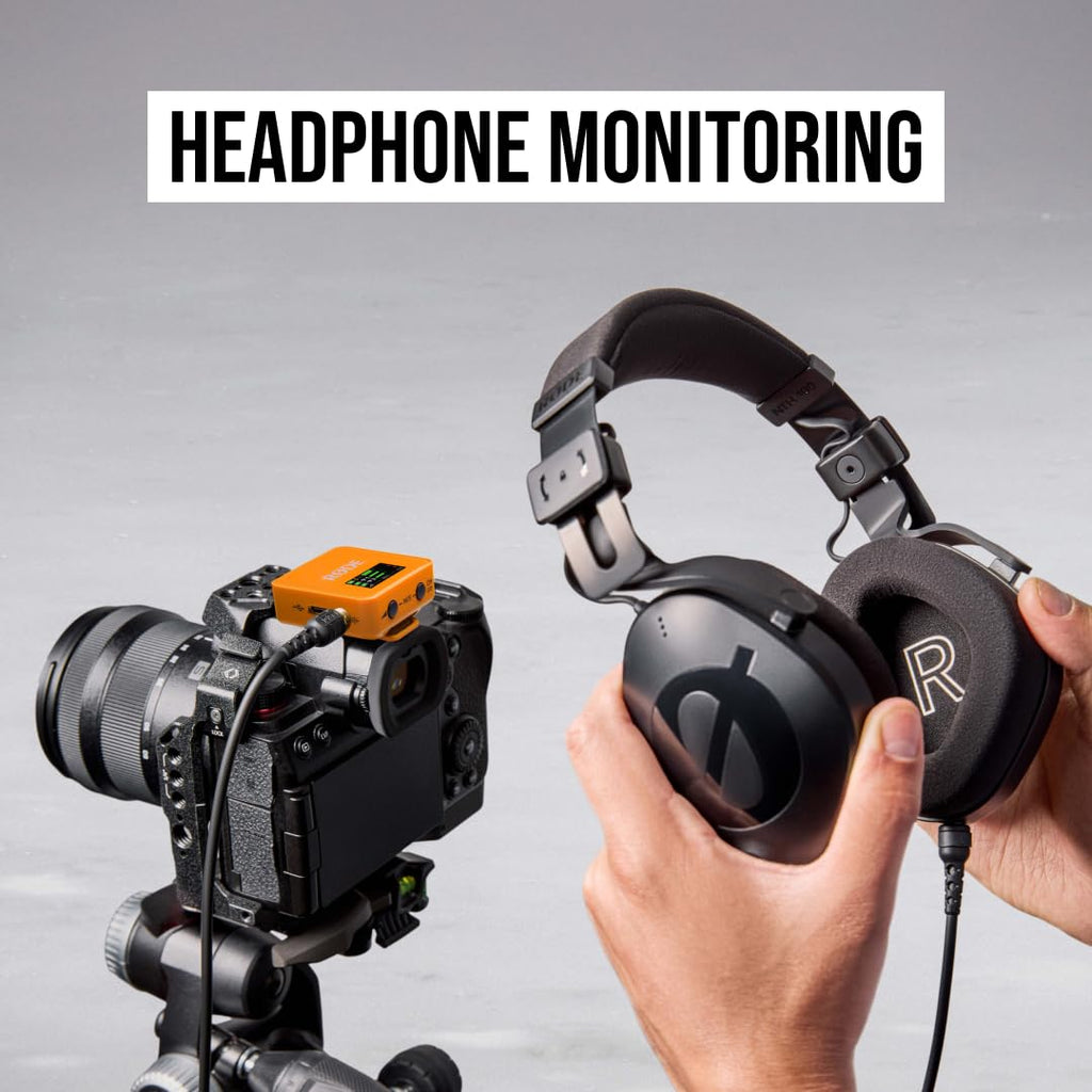 RÃDE Wireless GO (Gen 3) (2 TX + 1 RX + Charging Case), 32-Bit Float