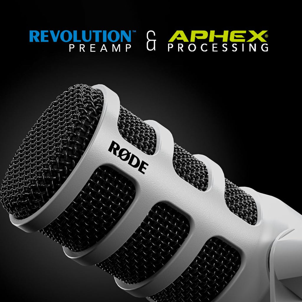 RÃDE PodMic USB Dynamic Broadcast Microphone, XLR + USB-C