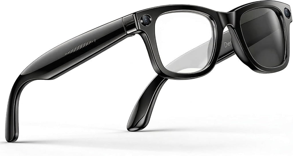 4K AI Smart Glasses with Camera, Bluetooth Call & Photochromic