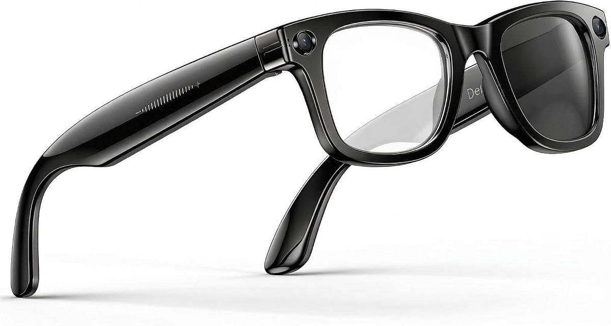 4K AI Smart Glasses with Camera, Bluetooth Call & Photochromic