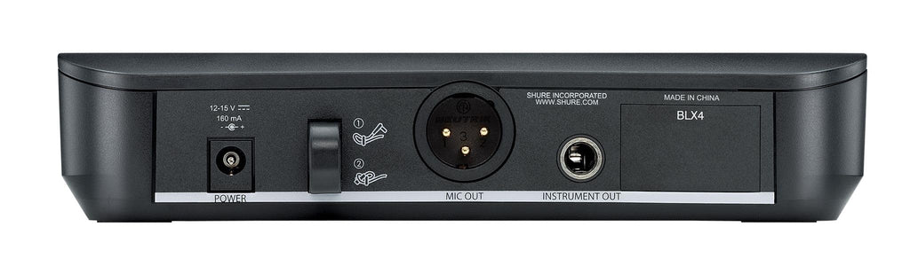 Shure BLX24/PG58 Wireless Vocal Microphone System - H10 Band