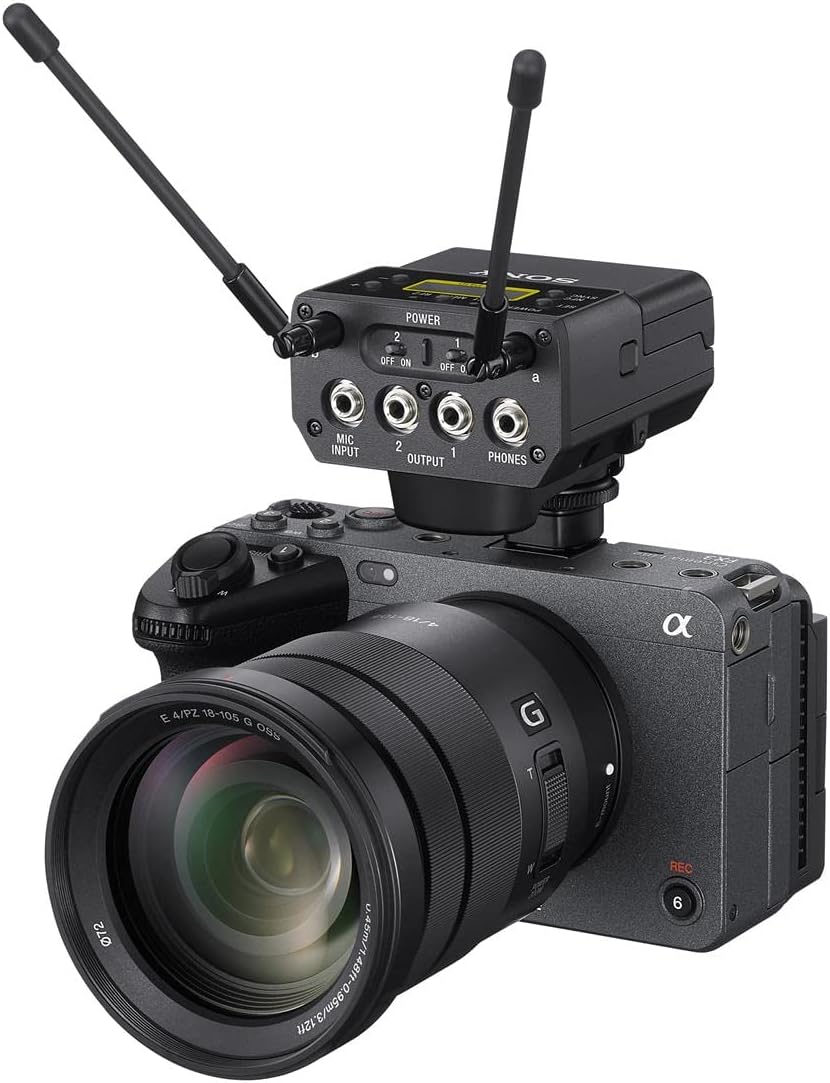 Sony UWP-D27 2-Person Camera-Mount Wireless Omni Lavalier Microphone System (UC25: 536 to 608 MHz) with 6Ave Cleaning Kit