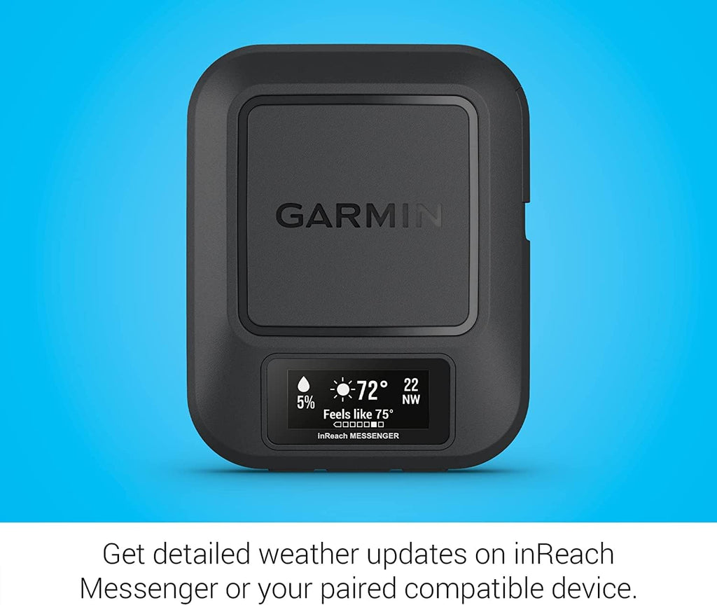 Garmin inReachÂ® Messenger Satellite Communicator, Global Two-Way Messaging