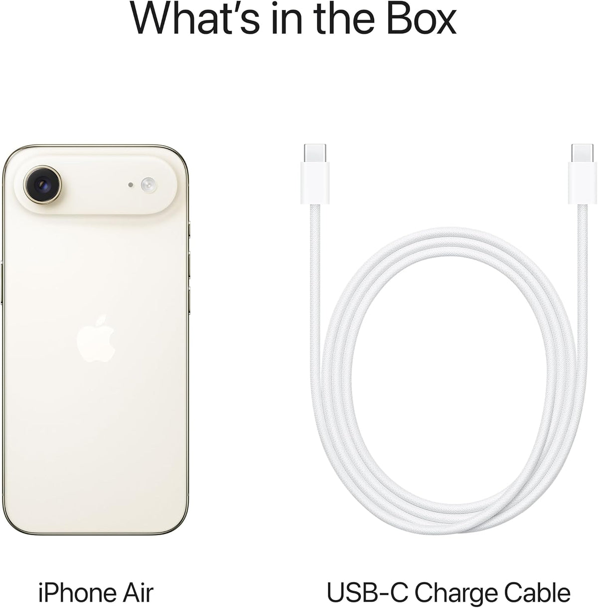 iPhone Air Light Gold, 256GB (Unlocked)