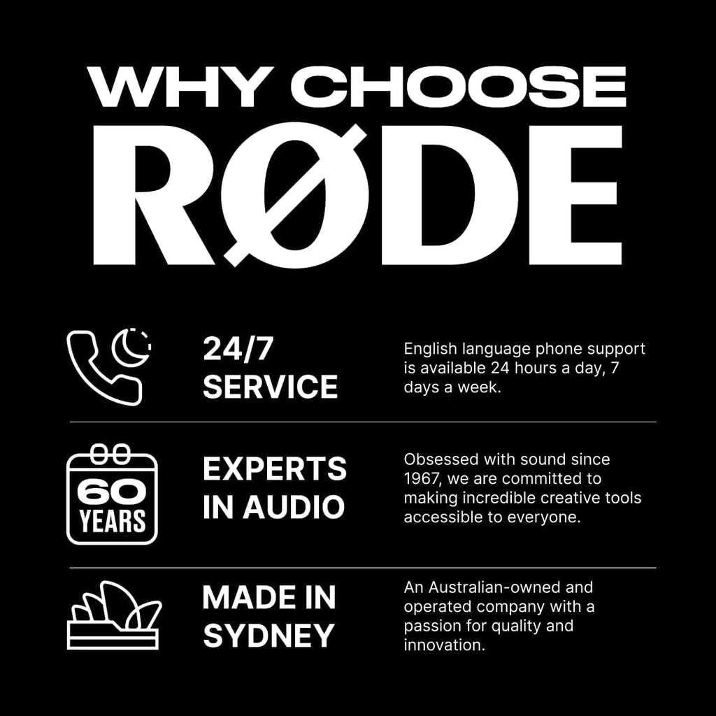 RÃDE Wireless Micro (2 Mics + Charging Case), USB-C for iPhone & Android