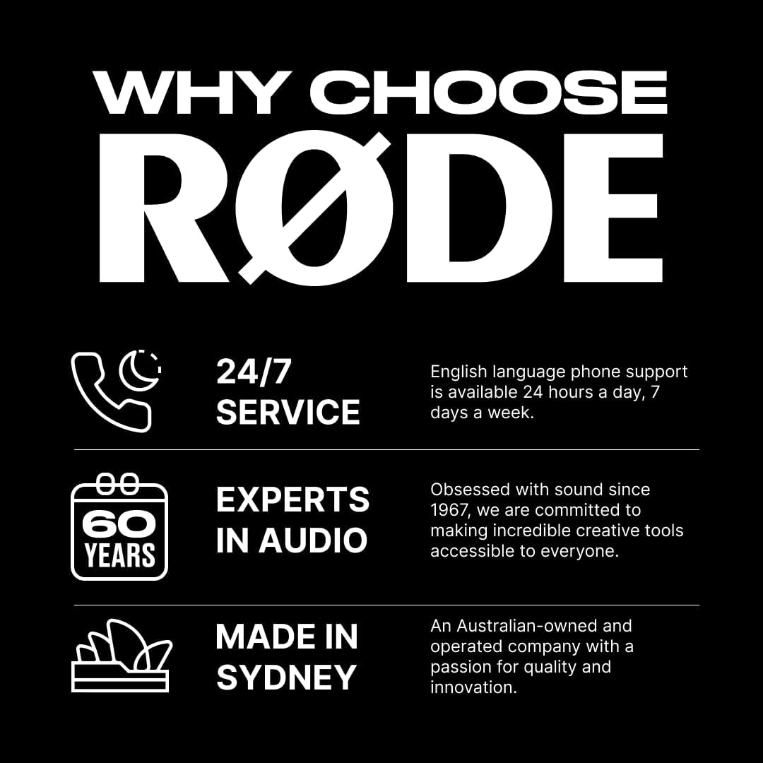 RÃDE Wireless Micro (2 Mics + Charging Case), USB-C for iPhone & Android