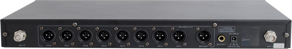 VocoPro UDX-PLAY-16 Professional Digital UHF PLL Wireless Microphone System with Sixteen Headset Vocal Microphones