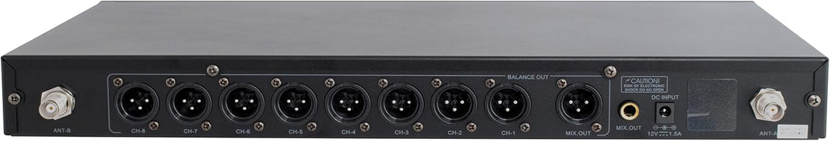 VocoPro UDX-PLAY-16 Professional Digital UHF PLL Wireless Microphone System with Sixteen Headset Vocal Microphones