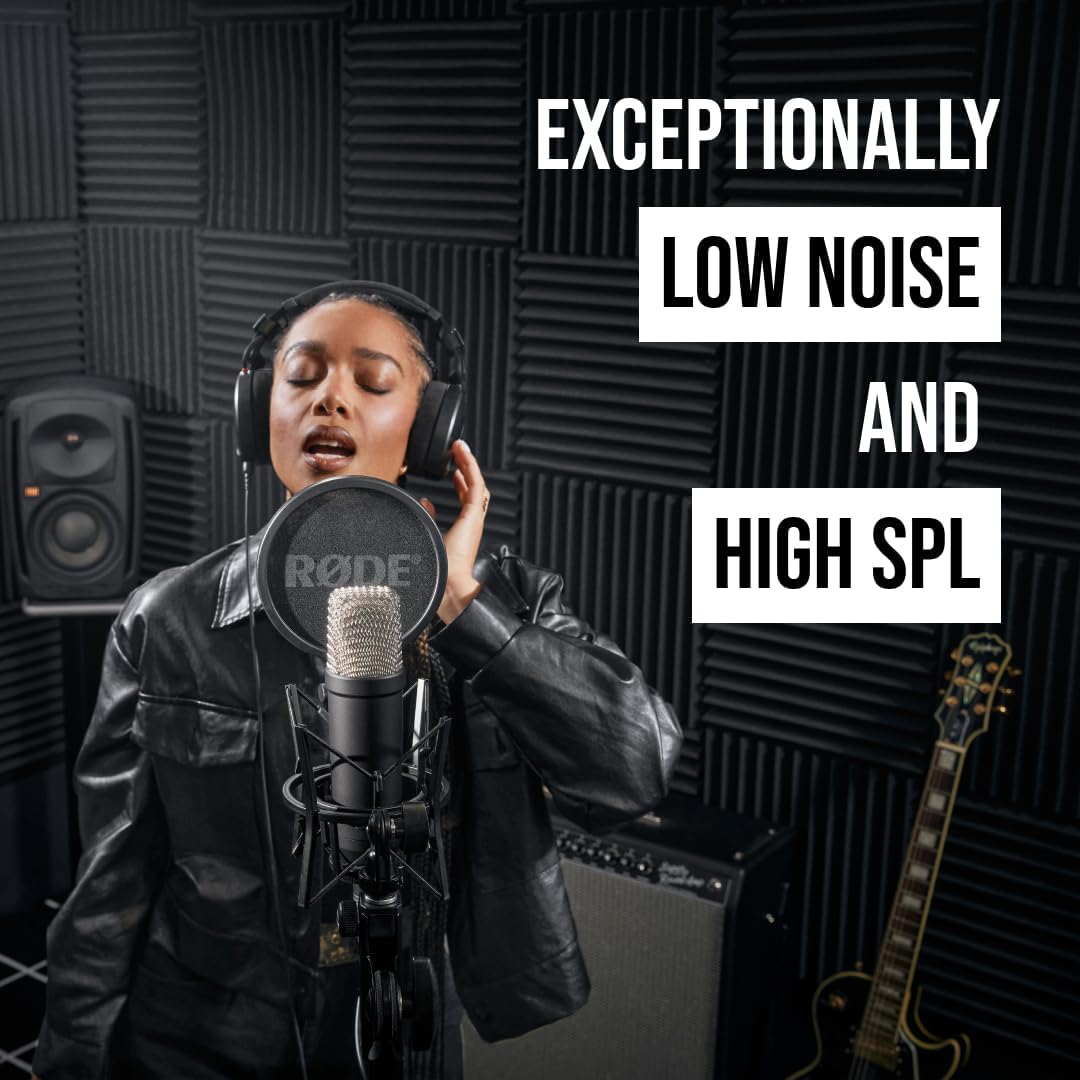 RÃDE NT1 Signature Series Studio Condenser Microphone, Black