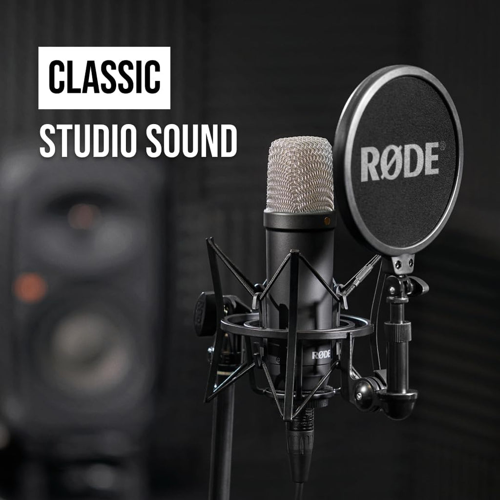 RÃDE NT1 Signature Series Studio Condenser Microphone, Black