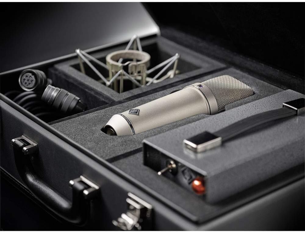 Neumann U 67 Set Large-Diaphragm Tube Condenser Microphone with AKG K240 MKII Pro Stereo Headphones Bundle